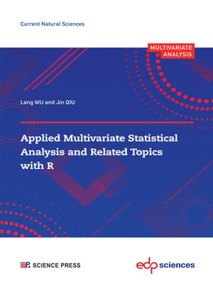 cover image of Applied Multivariate Statistical Analysis and Related Topics with R